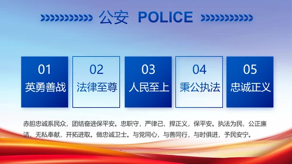 公安纪检监察党风廉政工作计划PPT