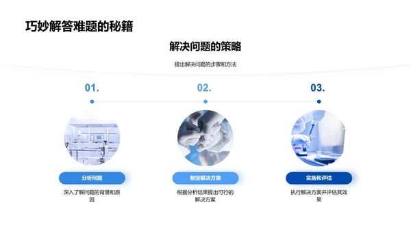 医疗领域述职报告PPT模板