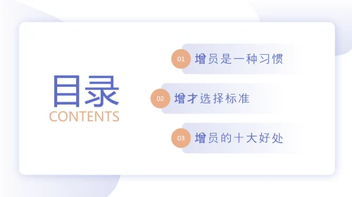 商务风高效增员专题PPT模板