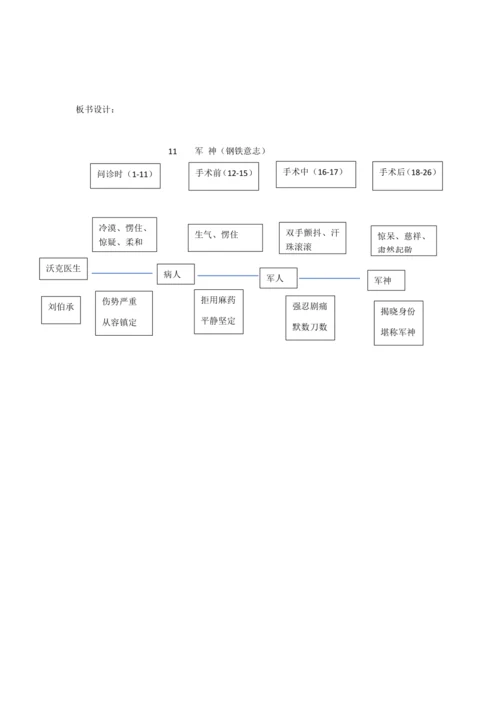 11 军神 教学设计