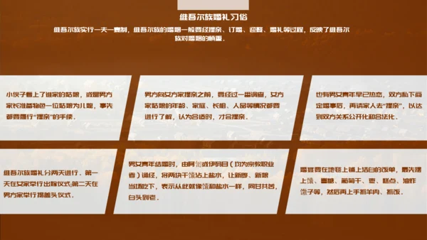 少数民族民俗文化之维吾尔族知识PPT模板