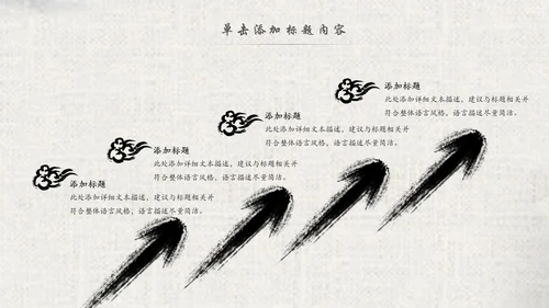 中国风水墨古典读书分享书香中国梦PPT模板
