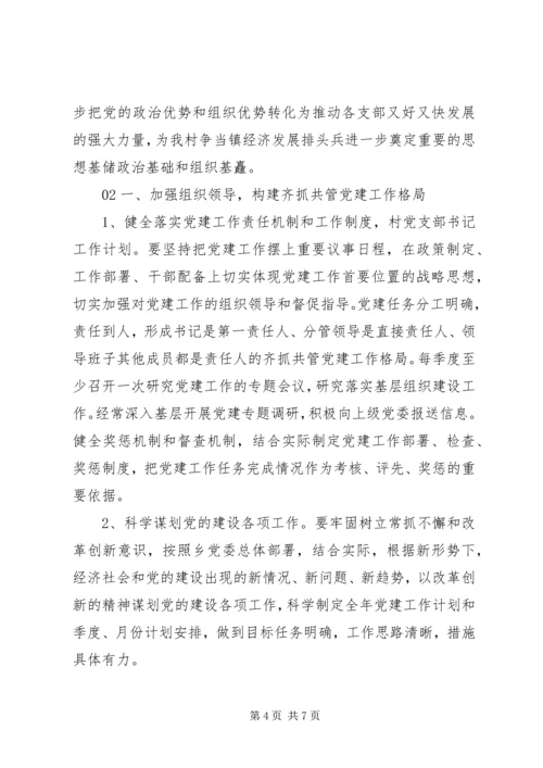 精选最新党支部书记XX年度工作计划2篇.docx