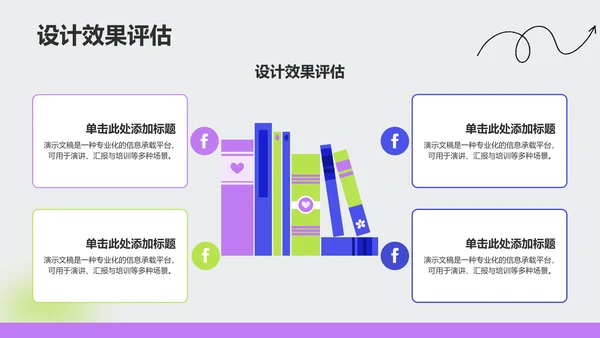 绿色卡通风学术汇报成果展示PPT主题