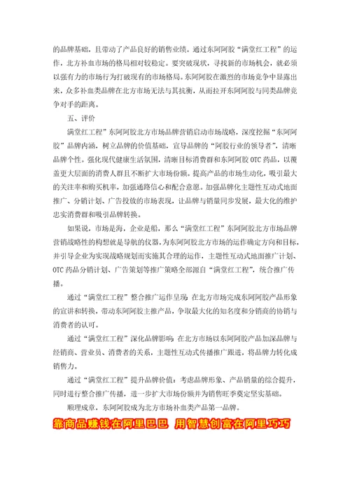 东阿阿胶营销战略doc13