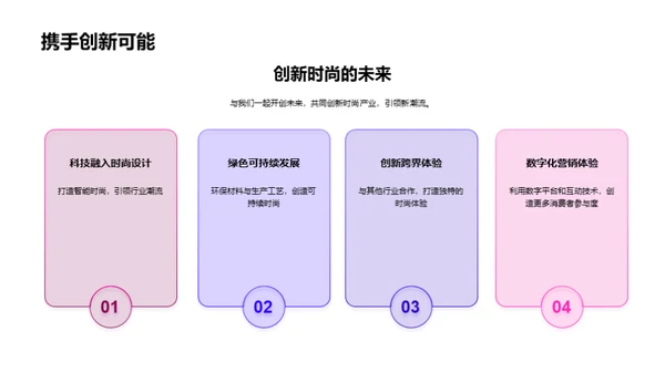 打造潮流品牌