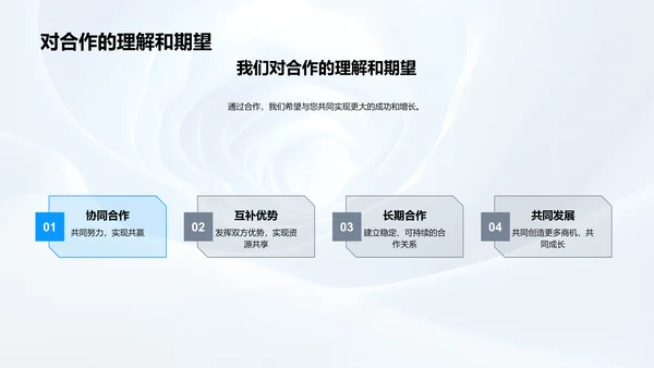 季度房地产合作报告PPT模板