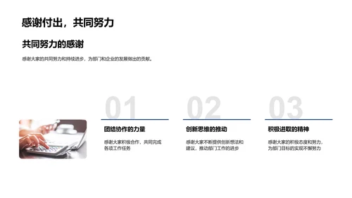 人资月度工作总结PPT模板