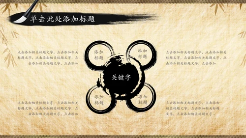 国学文化经典论语中国风道德讲堂PPT模板