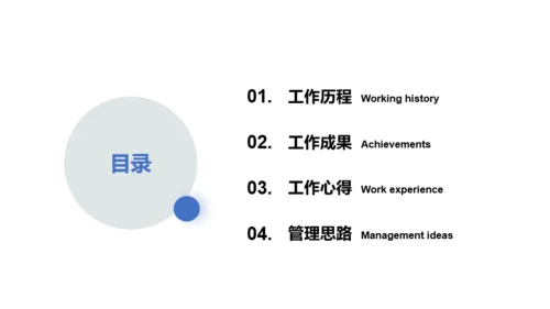 蓝色销售岗位个人简历PPT案例