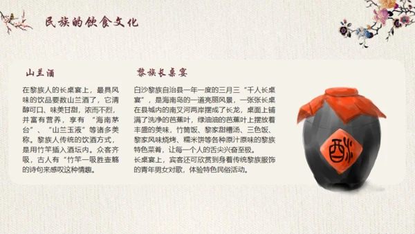 探寻黎族文化之美通用PPT模板