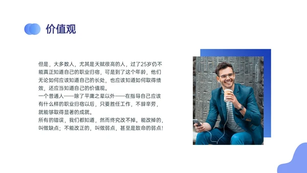 蓝紫色商务自我管理能力培训PPT课件