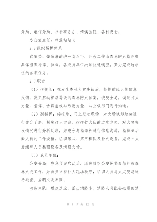 森林防火工作应急预案三篇.docx