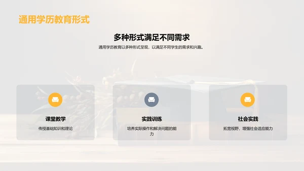 揭秘通用学历教育