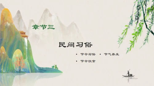 中国风立春通用PPT模板