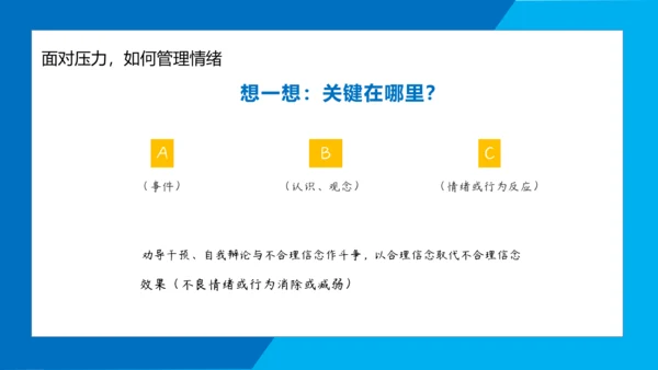 职业教师心理健康上班族PPT模板