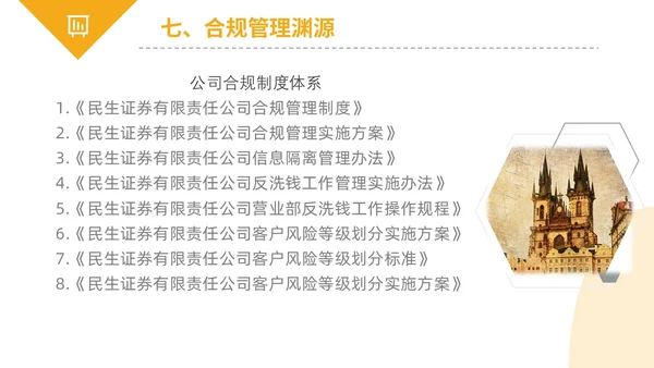 黄黑白色不规则简约商务合规管理工作培训PPT课件管理培训