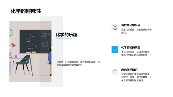 化学知识应用探索PPT模板