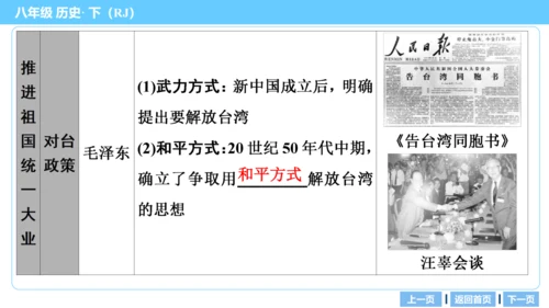 第一部分 民族团结与祖国统一、国防建设与外交成就、科技文化与社会生活 复习课件