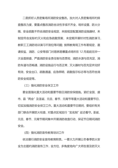 深塘小学火灾防控工作方案.docx