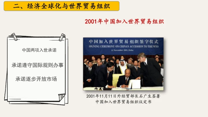 第20课 联合国与世界贸易组织 课件