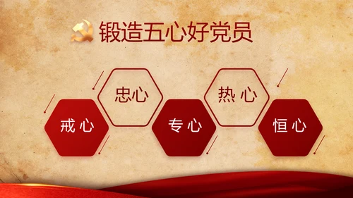 红色革命党的光辉历程党史学习教育动态PPT