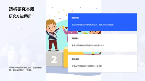 理学研究报告PPT模板