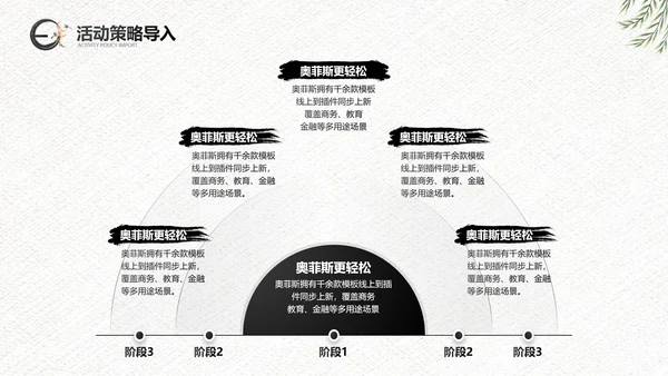 中国风传统节日公关策划黑白