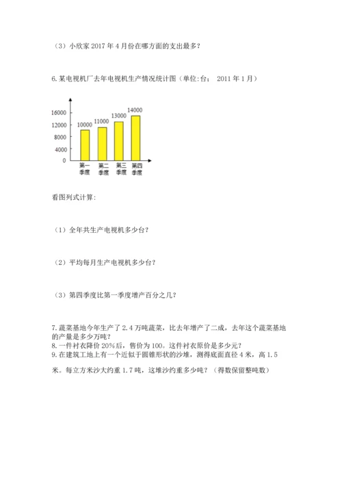六年级小升初数学解决问题50道（典优）.docx