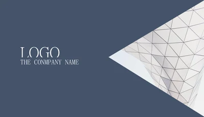 商务大气名片设计