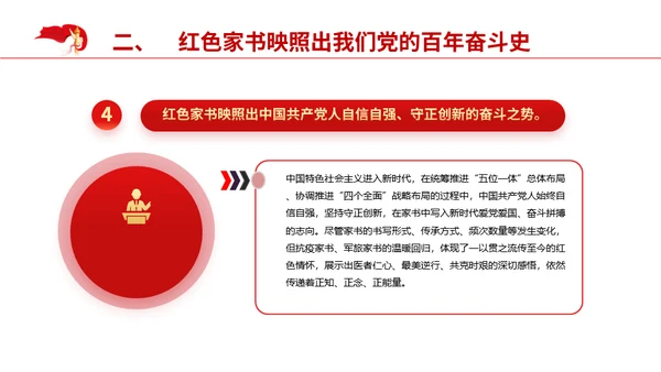 红色家书赓续红色血脉通用PPT