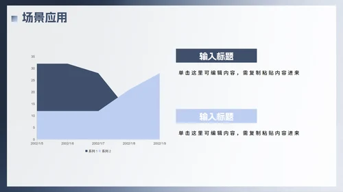 蓝色简约渐变风Deep seek使用攻略PPT模板