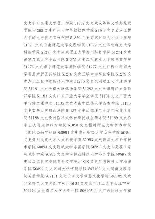 全国三本大学排名表.docx