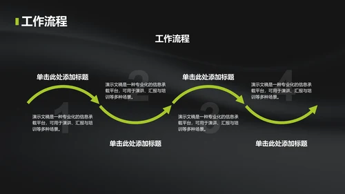 黄色简约风组织部部门通用介绍PPT模板