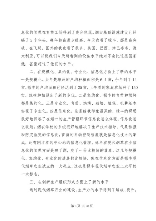 国家烟草专卖局姜成康局长调研讲话.docx