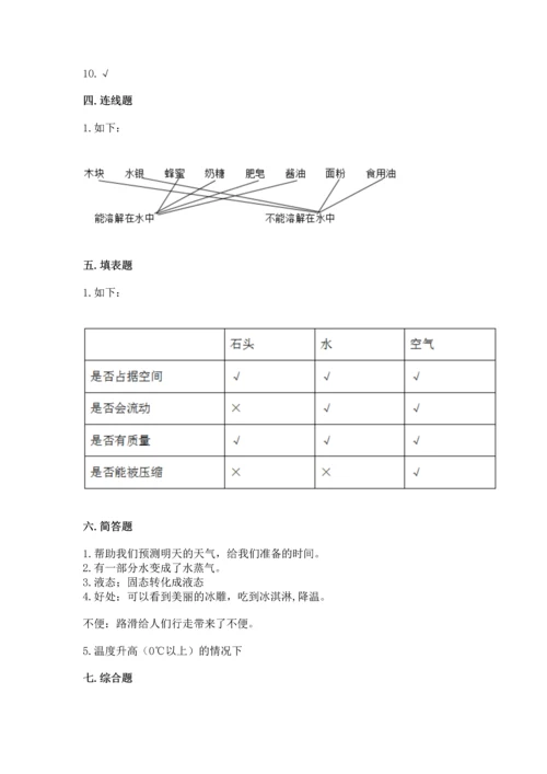 教科版三年级上册科学《期末测试卷》附参考答案（培优b卷）.docx