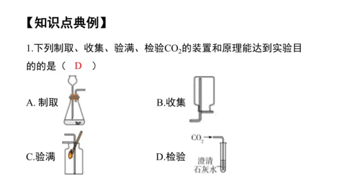 第六单元碳和碳的氧化物 单元复习课件(共36张PPT) -九年级化学上册同步备课系列（人教版）