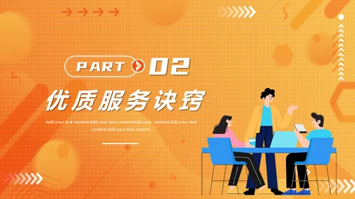 客户服务标准意识培训课件通用PPT模板