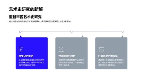 艺术研究开题答辩PPT模板