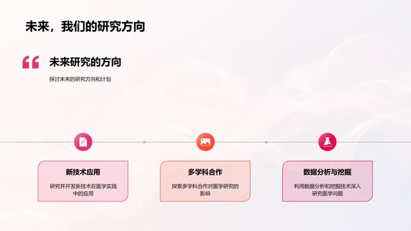 医学研究开题报告PPT模板