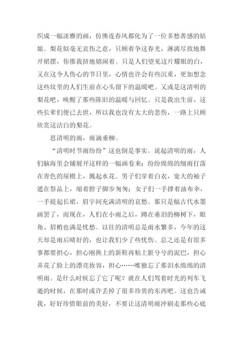 与清明节有关的作文.docx