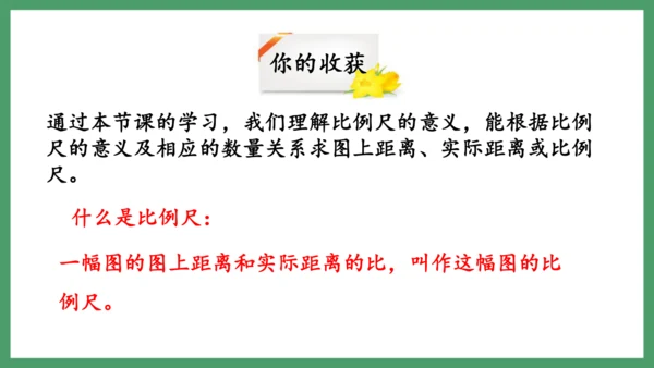 新人教版数学六年级下册4.3.1  比例尺（1）课件