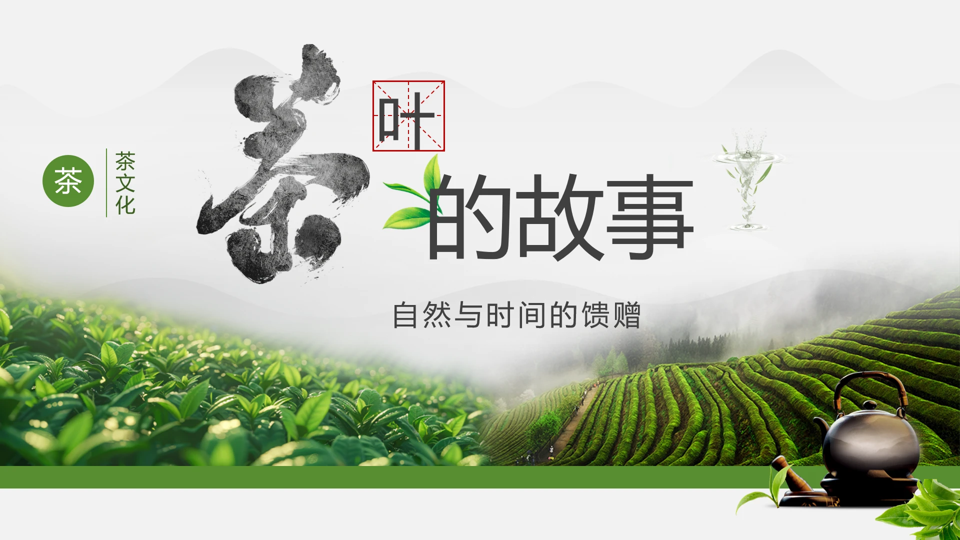 茶叶的故事 中国传统茶文化介绍主题班会课件
