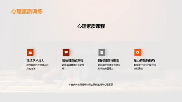 硕士生心理韧性培养