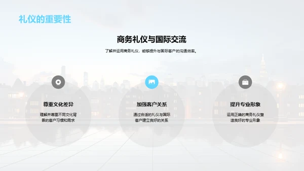 全球房产业交流礼仪