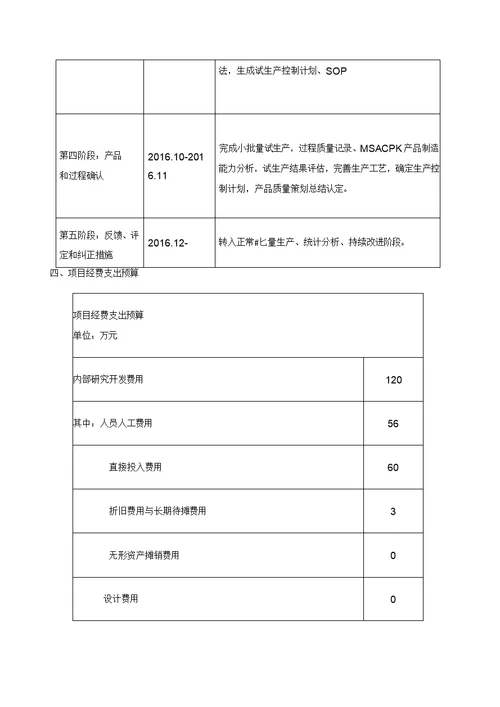 公司科技项目立项决议立项报告