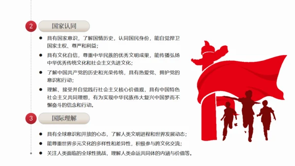 教学发展核心素养青少年培养跑道通用PPT模板