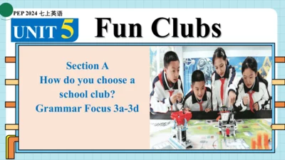 Unit5 SectionA Grammar Focus课件【新人教（2024）版七上英语】