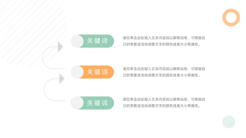橙绿简洁人力资源工作总结PPT模板
