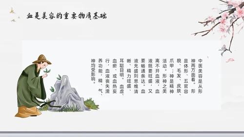 浅色水墨中医美容PPT模板宣传PPT动态PPT